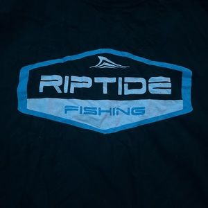 black riptide fishing shirt
